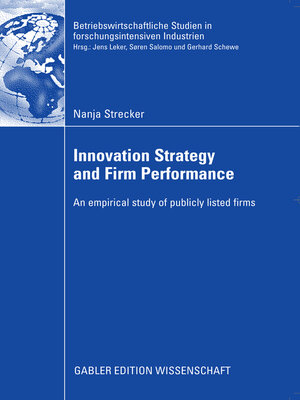 cover image of Innovation Strategy and Firm Performance